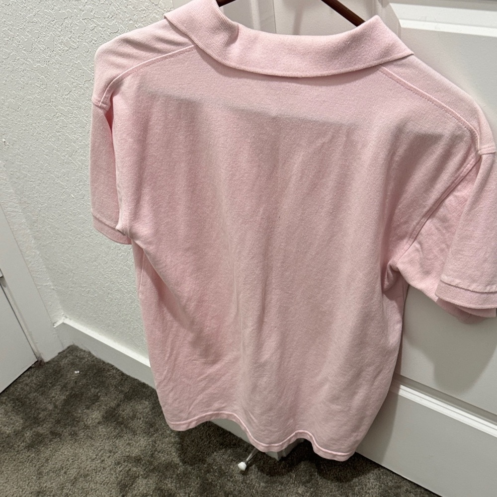 Lacoste men’s Light Pink Polo Shirt - Picture 4 of 5